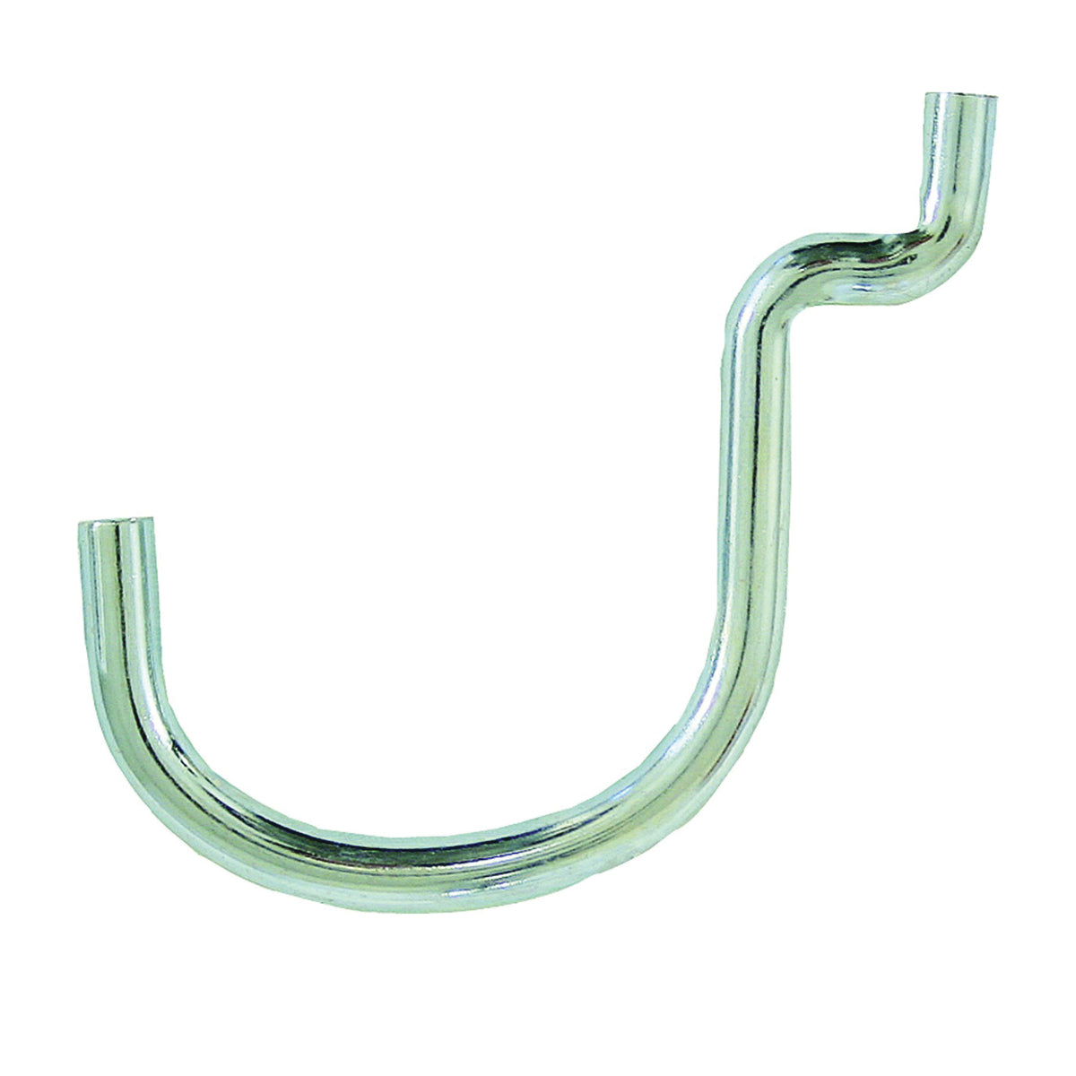 CRAWFORD 14158 Peg Hook, Black/Silver, Zinc