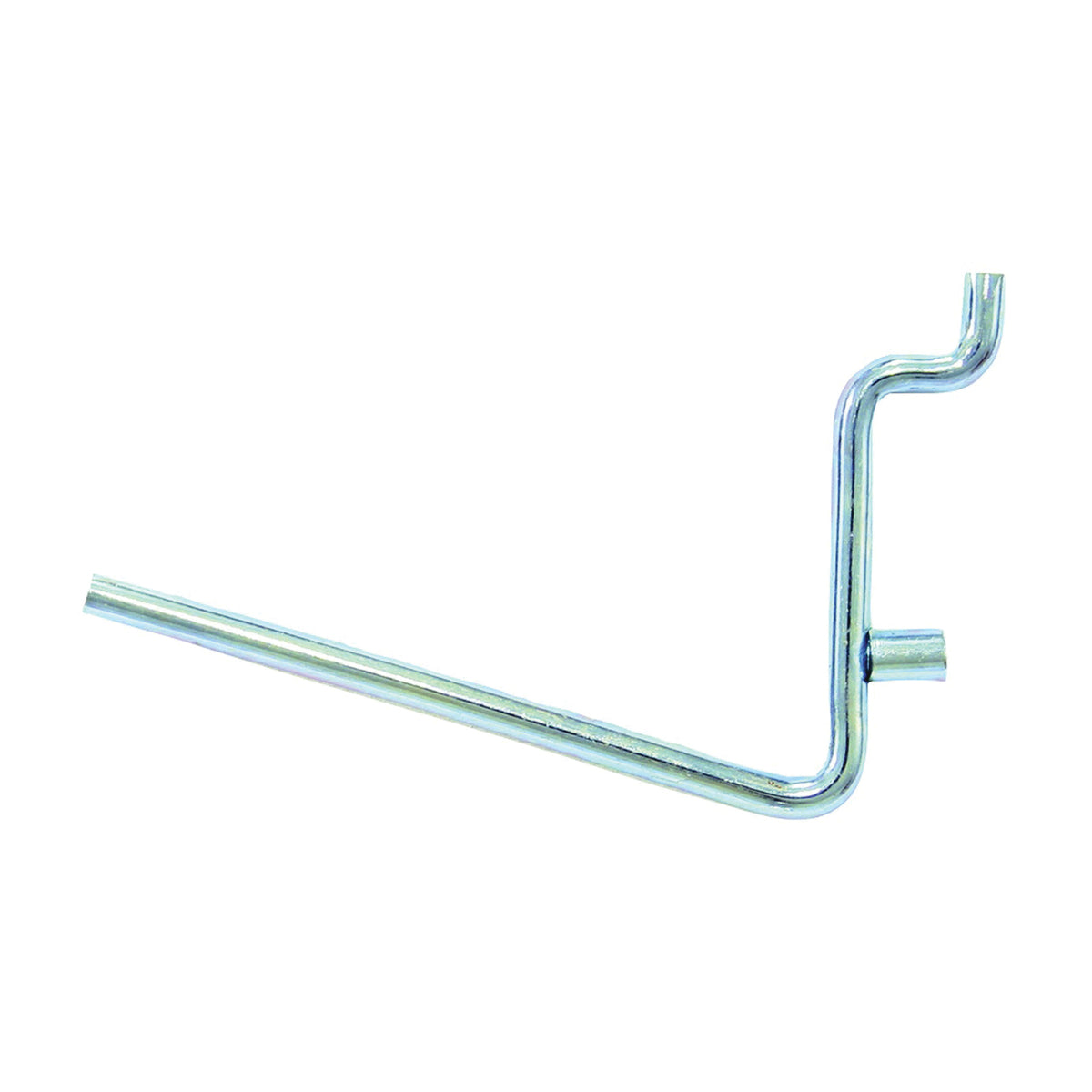 CRAWFORD 18225 Peg Hook, Silver, Chrome