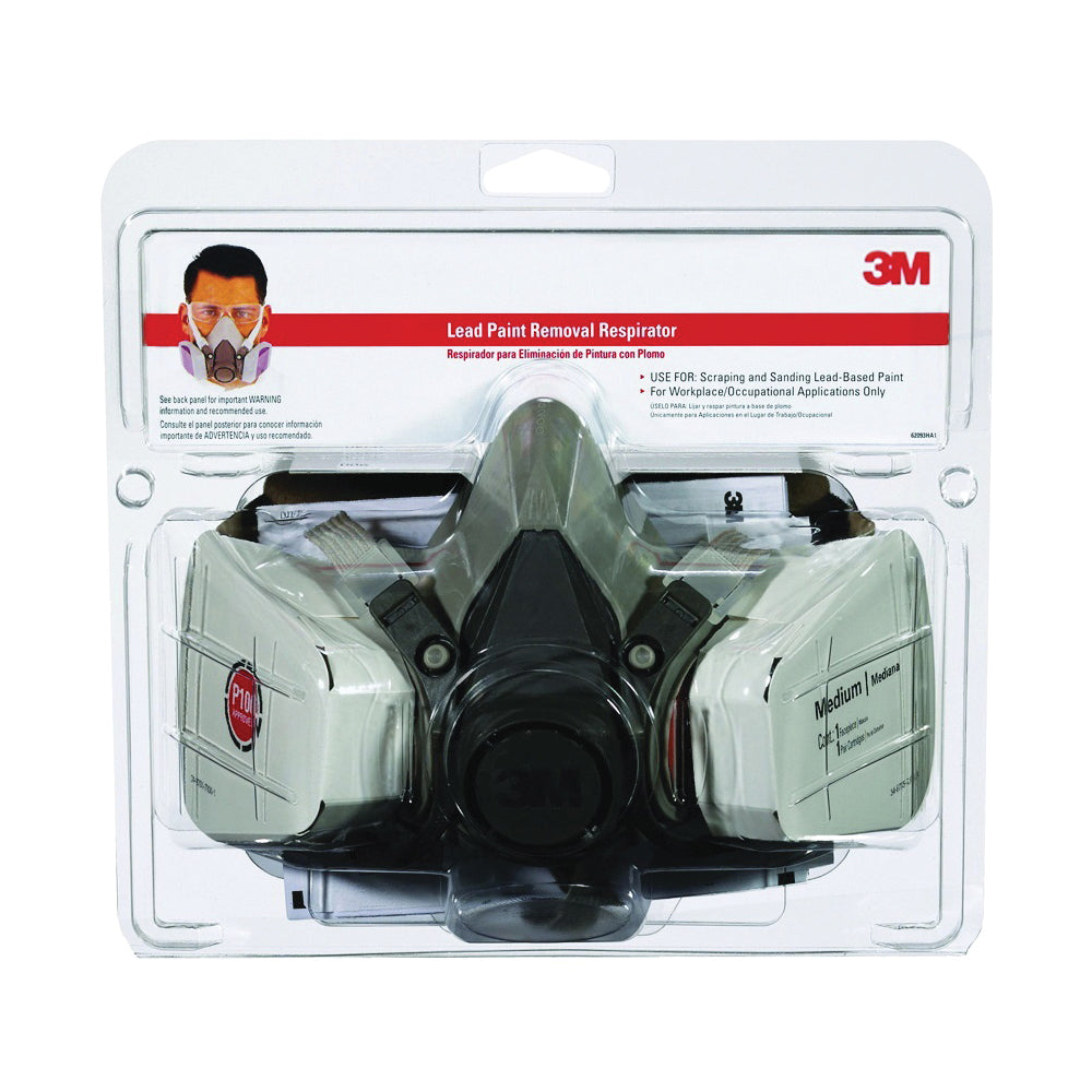 3M 62093HA1-C Valved Paint Removal Respirator, 99.97 % Filter Efficiency, Dual Cartridge