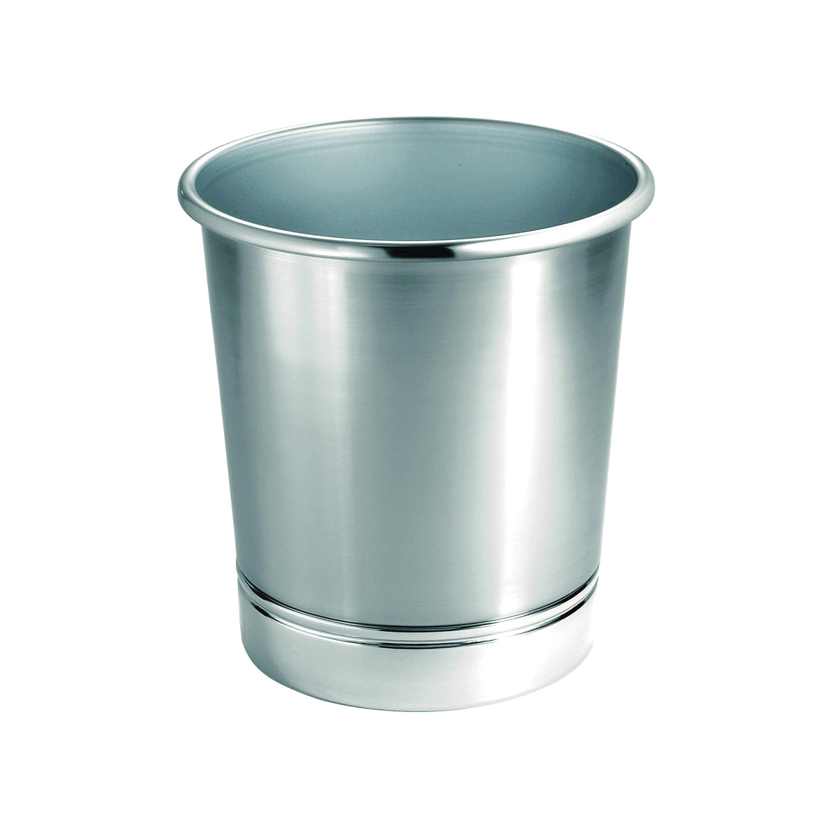 iDESIGN York 76550 Waste Can, Steel, 10-1/4 in H