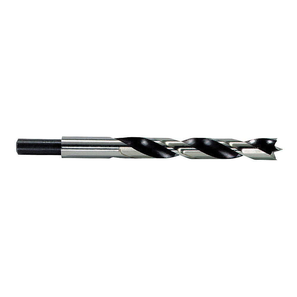 IRWIN 49618 Drill Bit, 1/2 in Dia, 5-15/16 in OAL, Spiral Flute, 2-Flute, 3/8 in Dia Shank, Reduced Shank