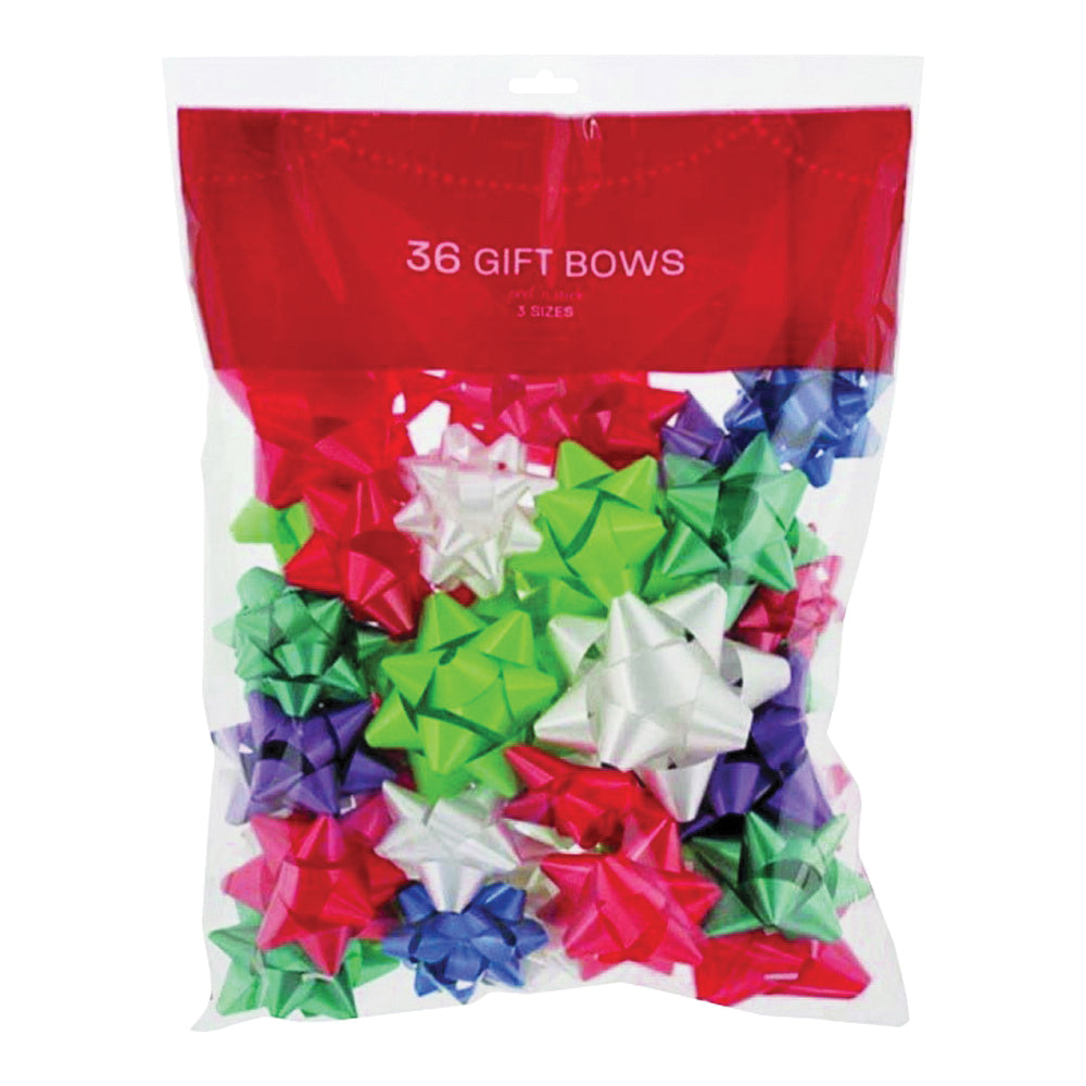 Santas Forest 68101 Gift Bow, Assorted