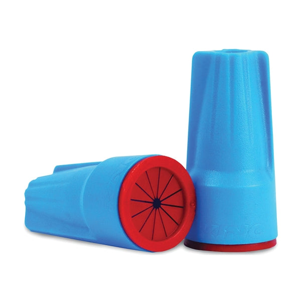 KING INNOVATION Dryconn 62225 Wire Connector, 22 to 8 AWG Wire, Copper Contact, Aqua/Red