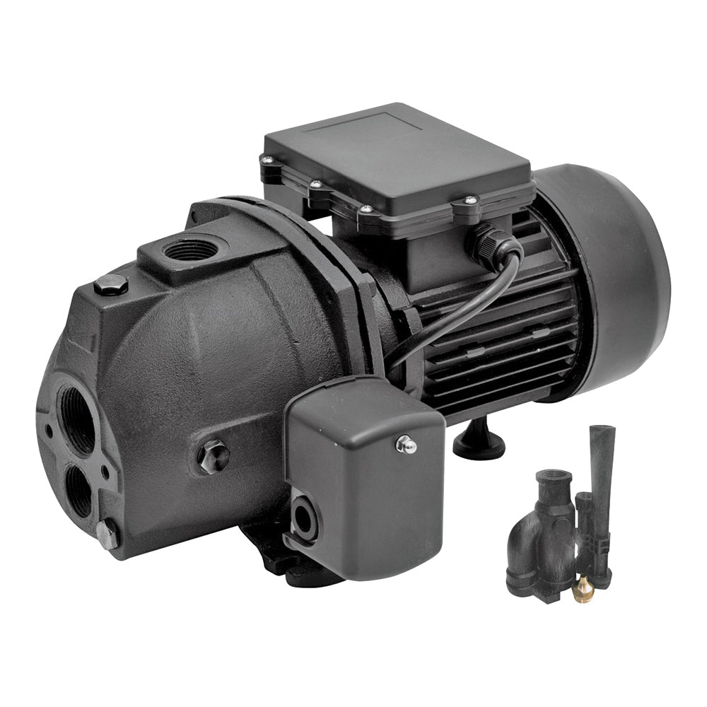 SUPERIOR PUMP 94115 Jet Pump, 10/5 A, 115/230 V, 1 hp, 1-1/4 in Suction, 1 in Discharge Connection, 25 ft Max Head, Iron