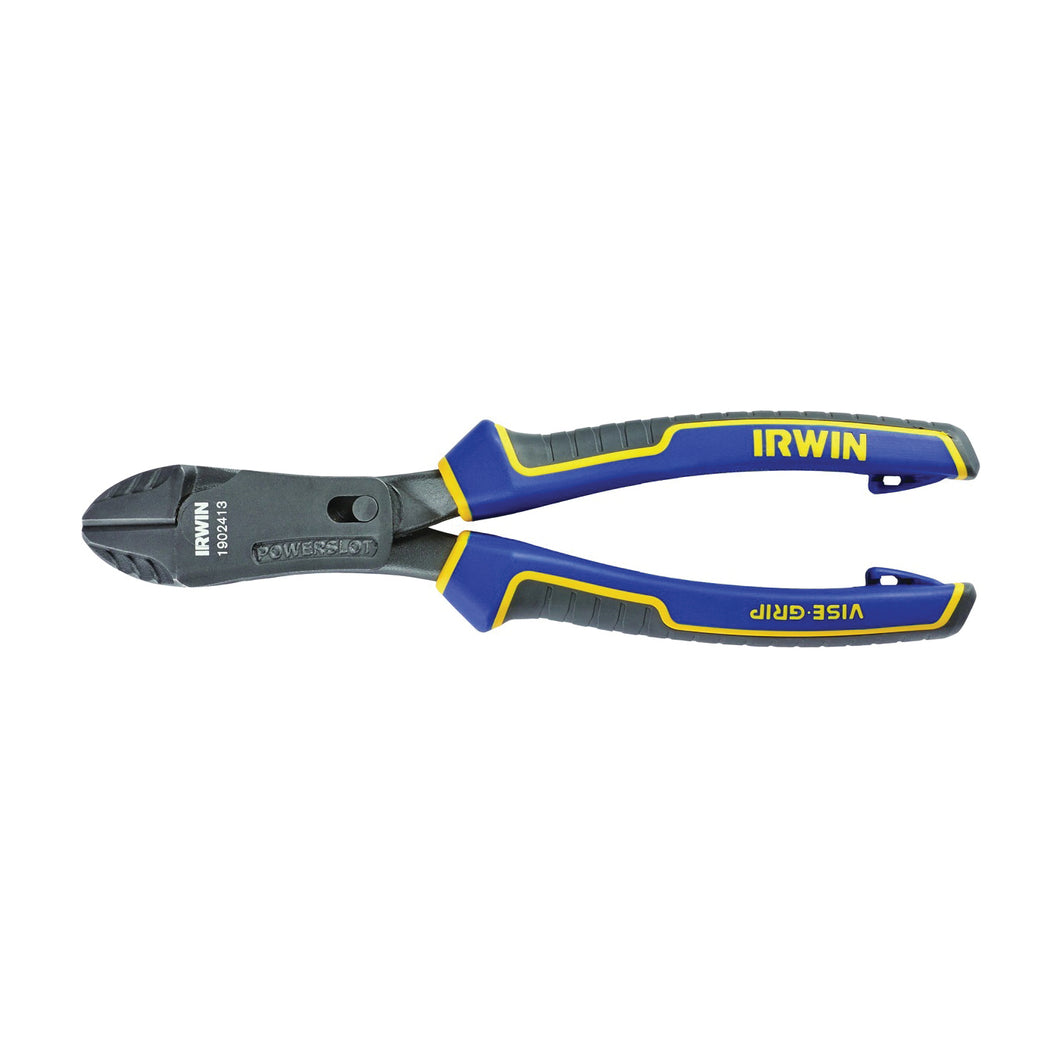 IRWIN 1902413 Diagonal Cutting Plier, 8 in OAL, 3/32 in Hard Wire Cutting Capacity, 1/2 in Jaw Opening, Ergonomic Handle