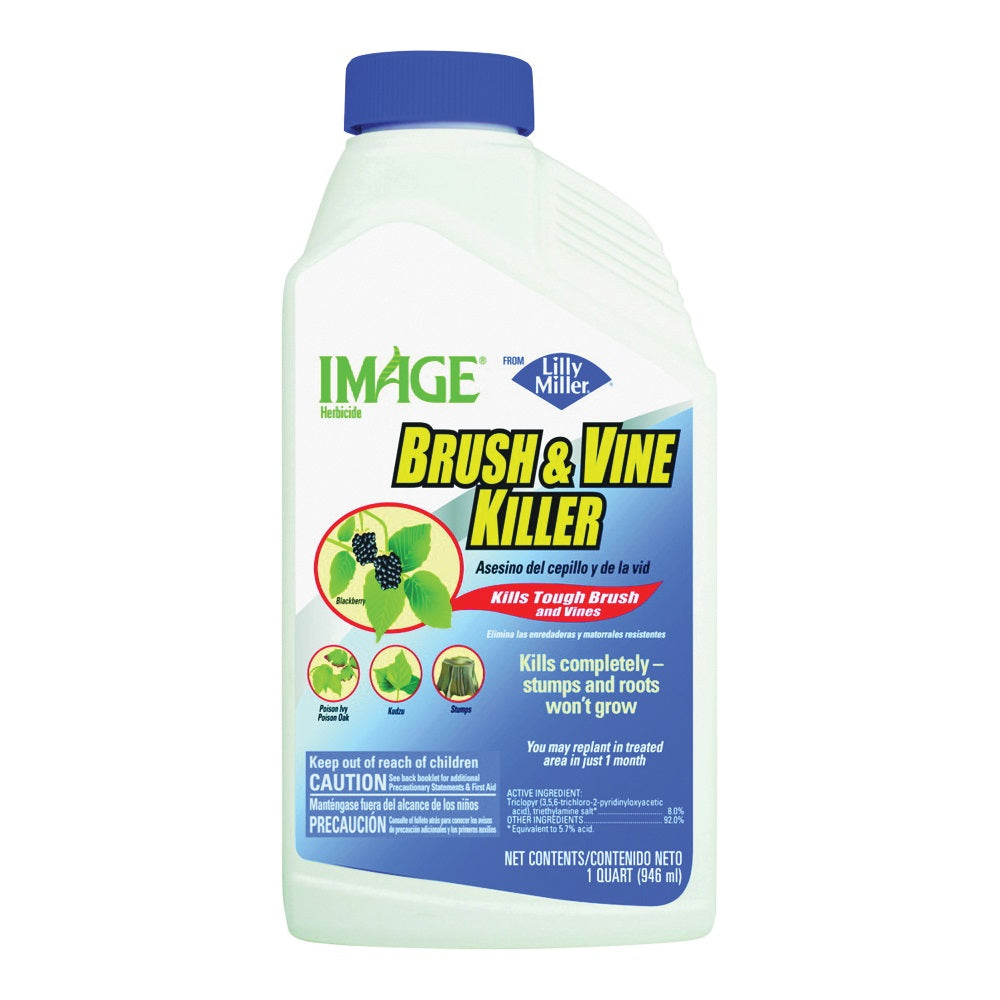 Image 100099398 Brush and Vine Killer, Liquid, Pale Pinkish, 32 oz Bottle