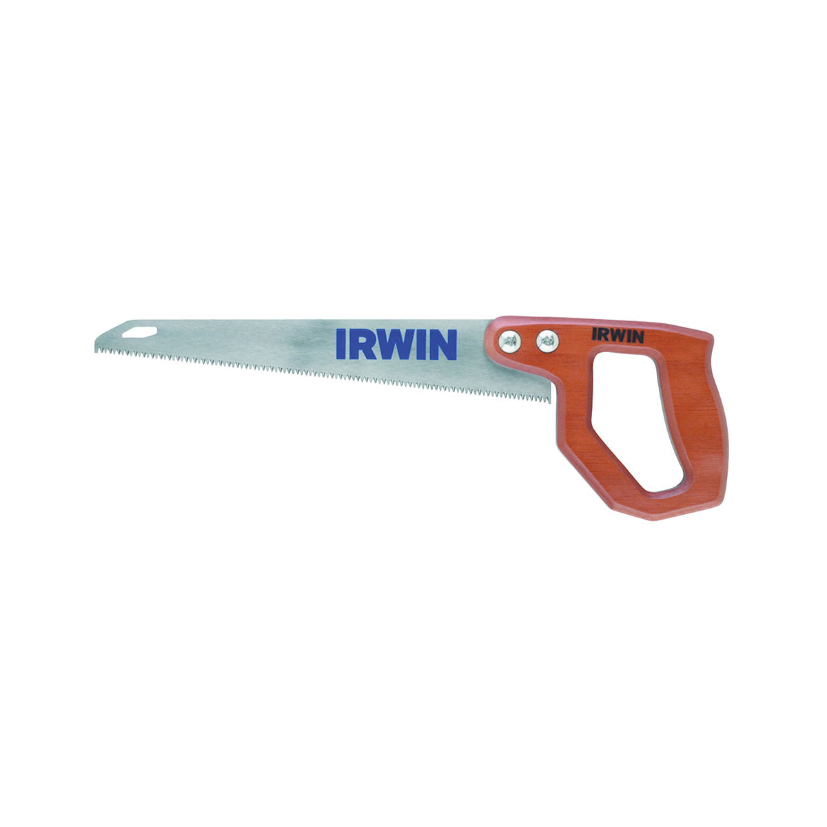 IRWIN 2014200 Utility Saw, 11-1/2 in L Blade, 10 TPI, Steel Blade, Hardwood Handle