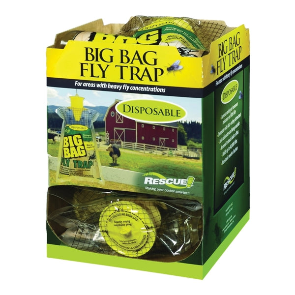 RESCUE Big Bag BFTD-DB12 Fly Trap, Solid, Musty