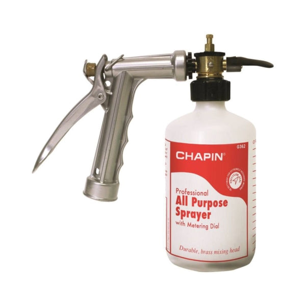 CHAPIN G362 Hose End Sprayer, 16 oz Cup, Poly
