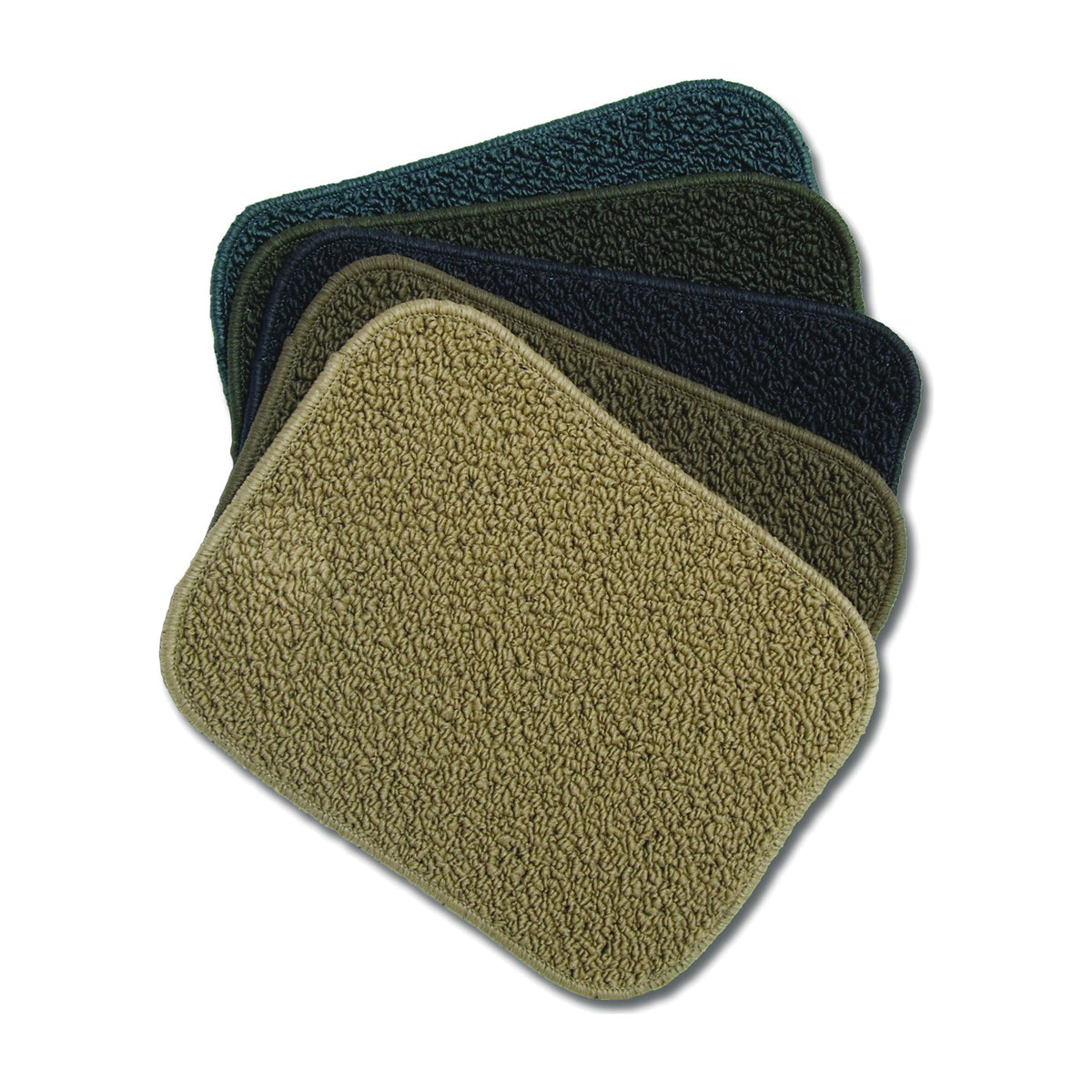 Lanart Urban UR2436AST Anti-Skid Mat Carpet, 36 in L, 24 in W, Assorted