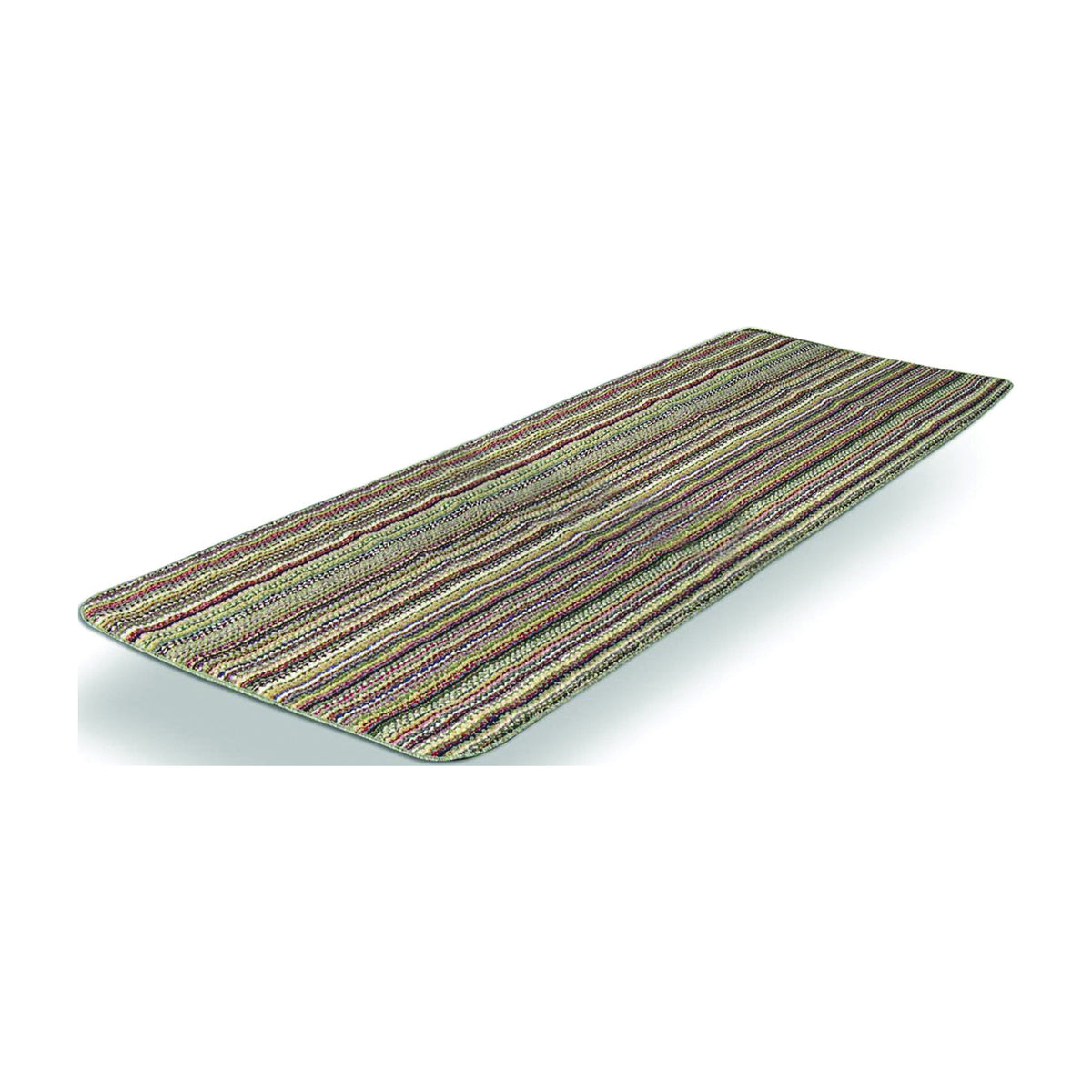 WJ DENNIS SSAS2472 Mat Carpet, 72 in L, 24 in W, Rectangular, Assorted