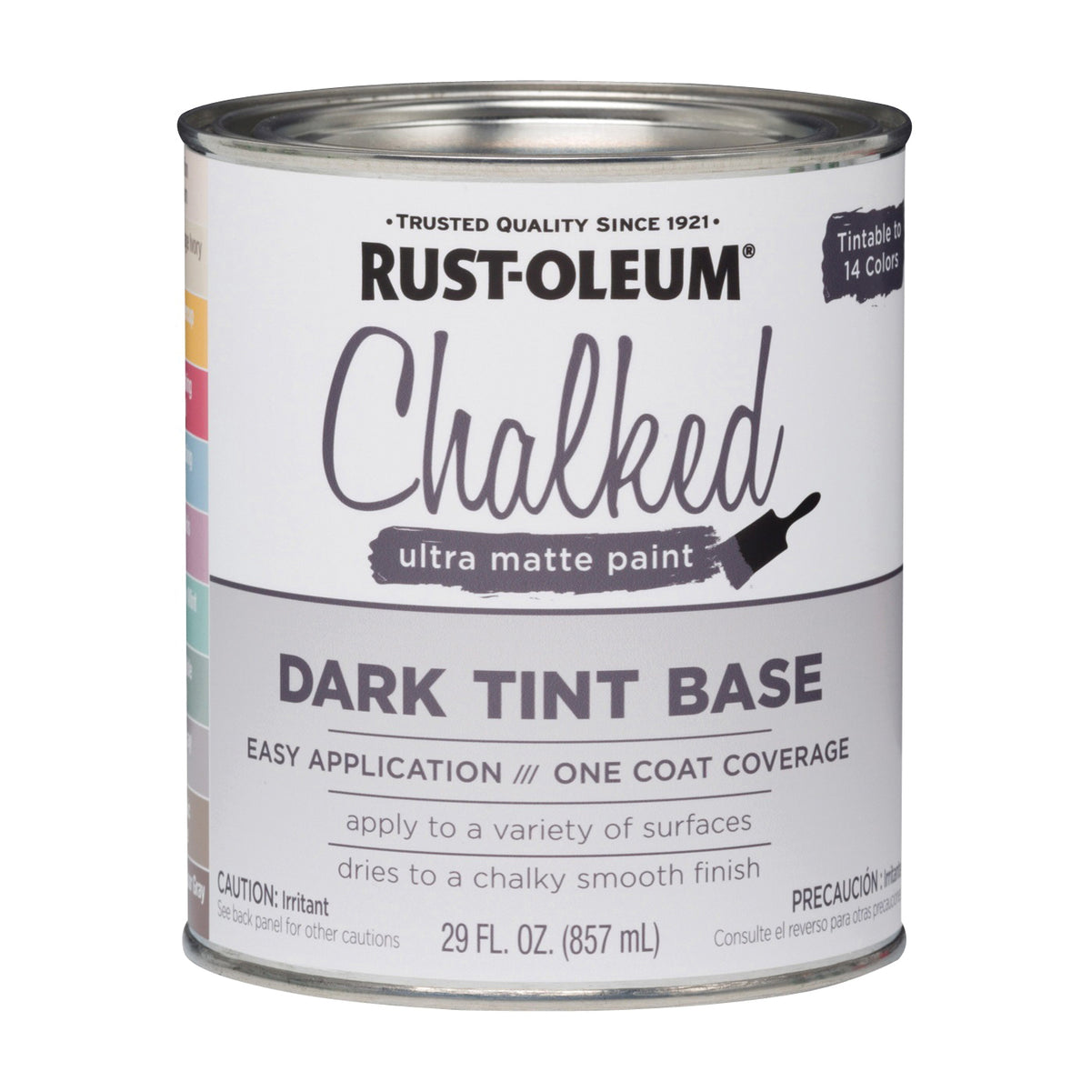 RUST-OLEUM Chalked 287689 Chalky Paint, Chalked/Ultra Matte, 30 oz, Quart