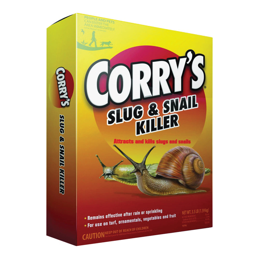 Corry's 100511429 Slug and Snail Killer, Solid, 3.5 lb