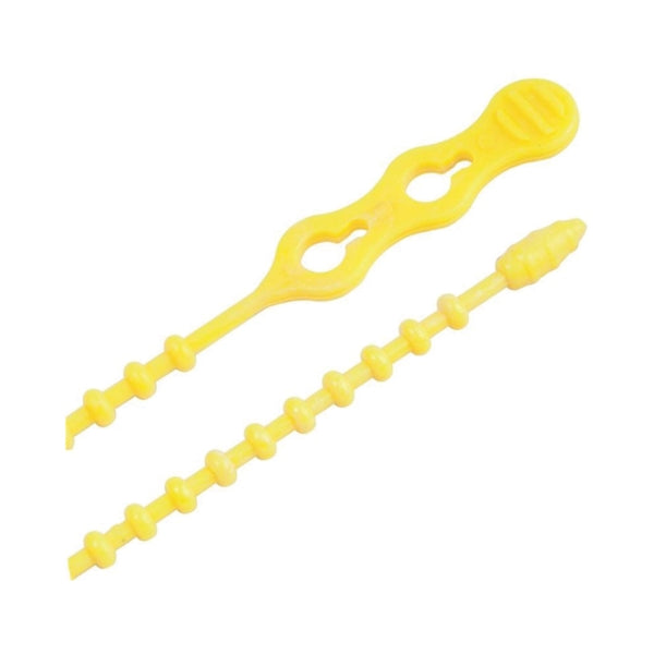 GB 45-18BEADYW Cable Tie, Resin, Safety Yellow