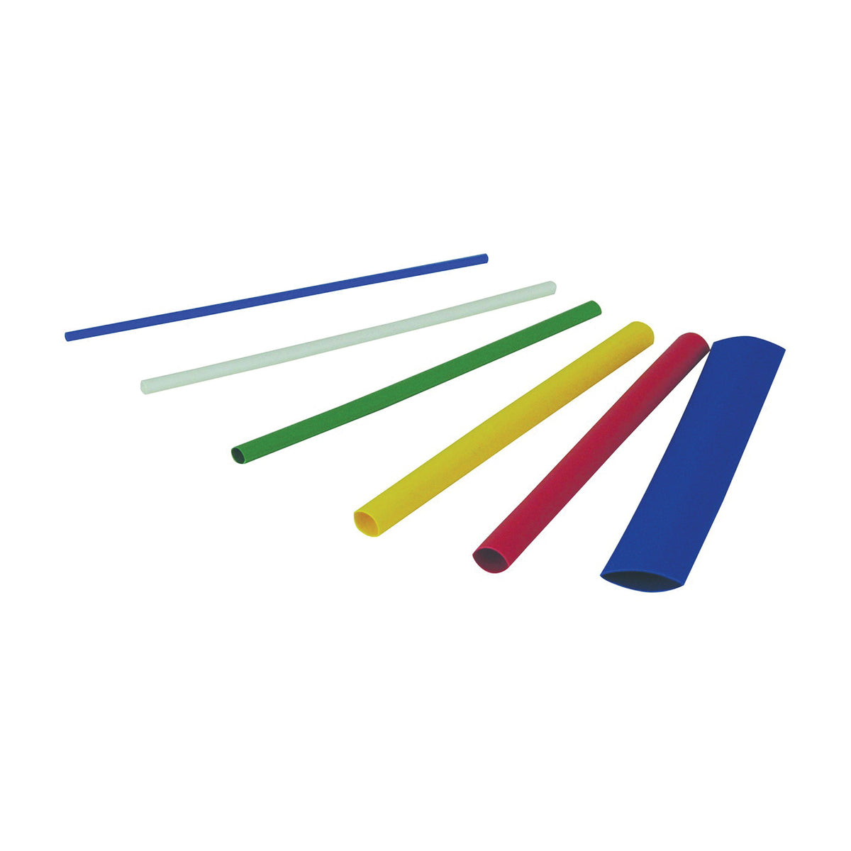 GB HST-ASTA Heat Shrink Tubing, 1/4 in Expanded, 1/8 in Recovered Dia, 4 in L, Polyolefin