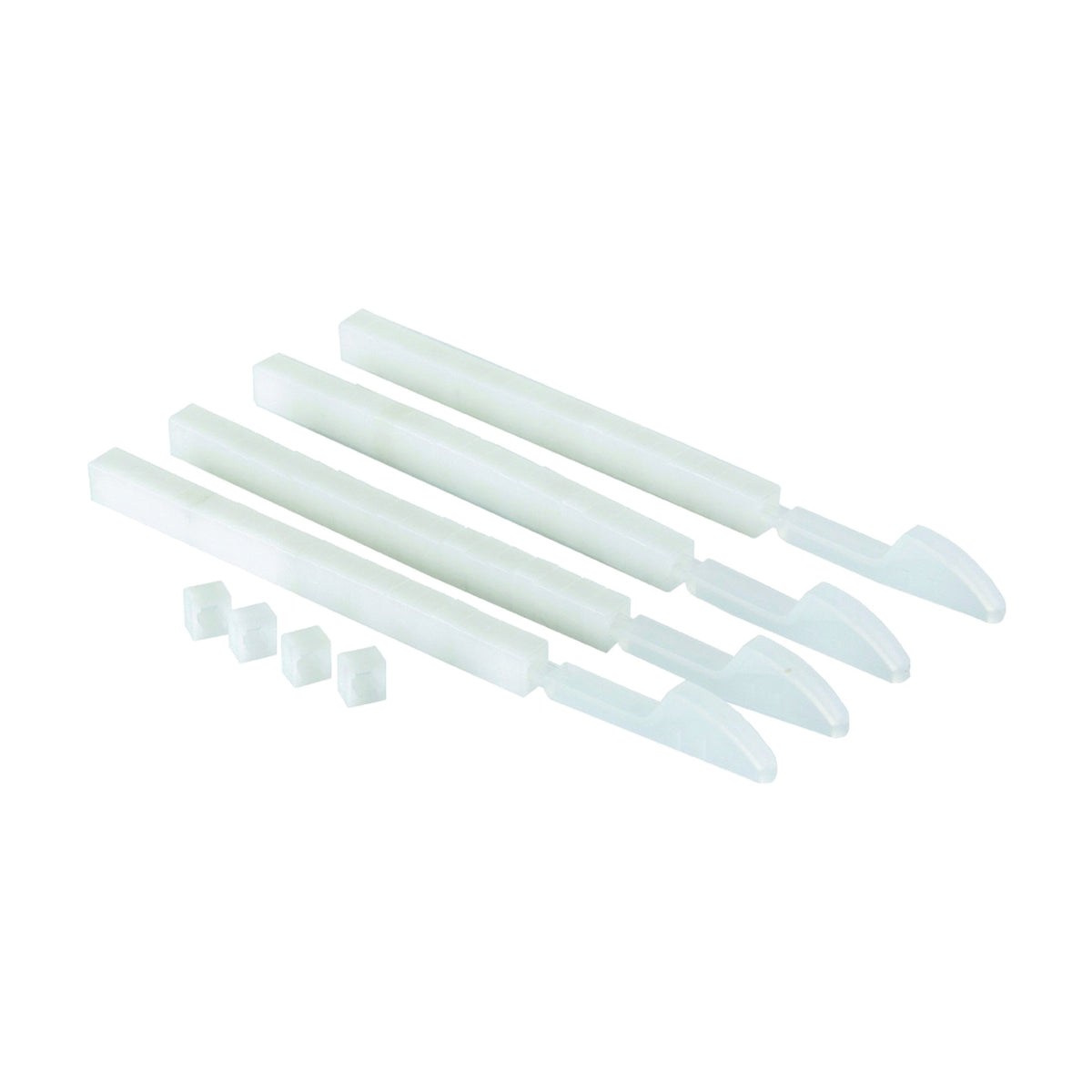 GB BB-C01 Cable Tie Clip, Natural White