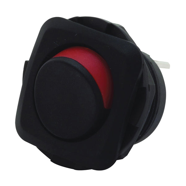 GB GSW GSW-51 Rocker Switch, 3/6 A, 125/250 V, SPST, Black