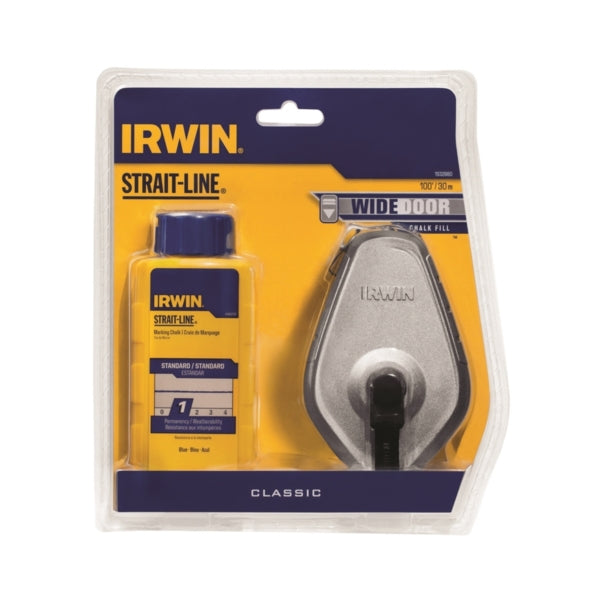 IRWIN 1932880 Chalk Reel, 100 ft L Line, 3.5:1 Gear Ratio