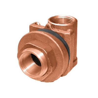 Simmons 1840SB Pitless Adapter, 1 in, Silicone Bronze