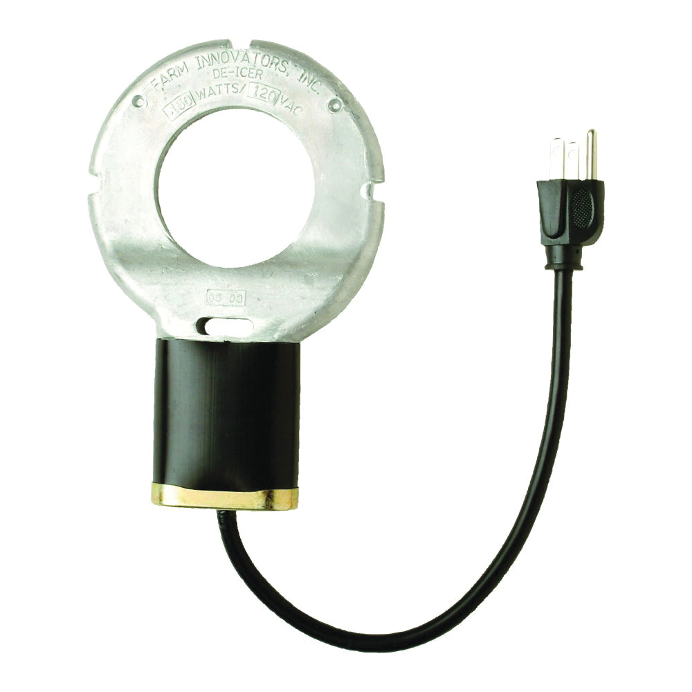FARM INNOVATORS C-50 Bird Bath De-Icer, Electric, Aluminum