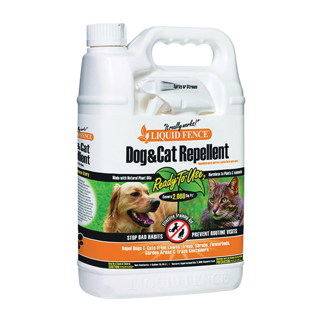 LIQUID FENCE 70130 Dog and Cat Repellent Bottle, Ready-to-Use