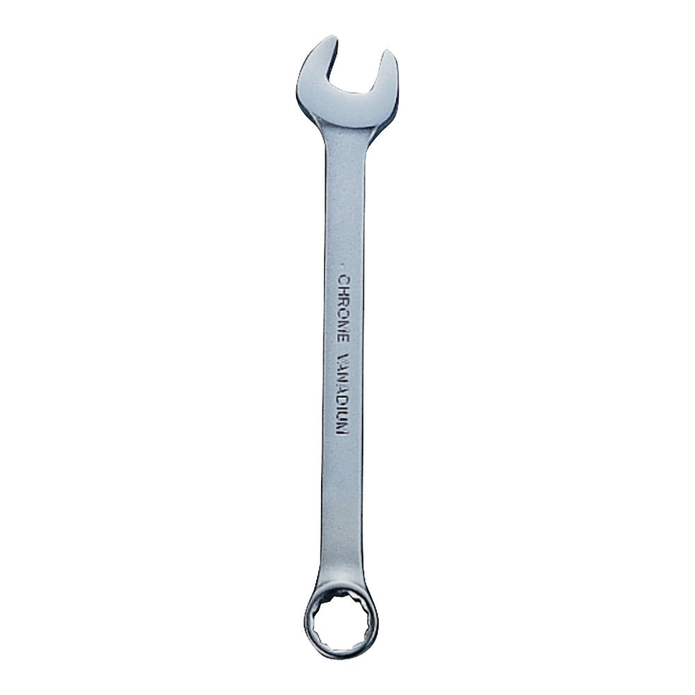 Vulcan MT65498103L Combination Wrench, Metric, 20 mm Head, Chrome Vanadium Steel, Silver, Round Handle