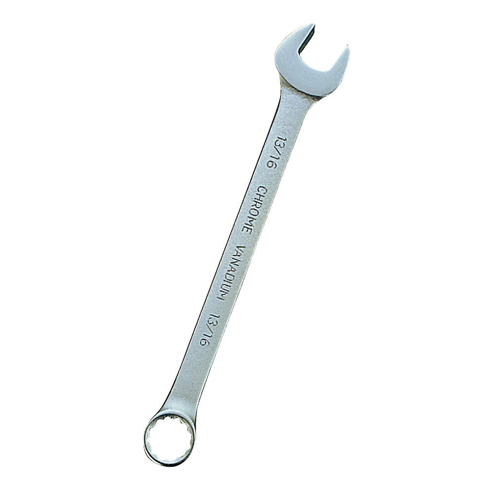 Vulcan MT65459903L Combination Wrench, SAE, 15/16 in Head, Chrome Vanadium Steel