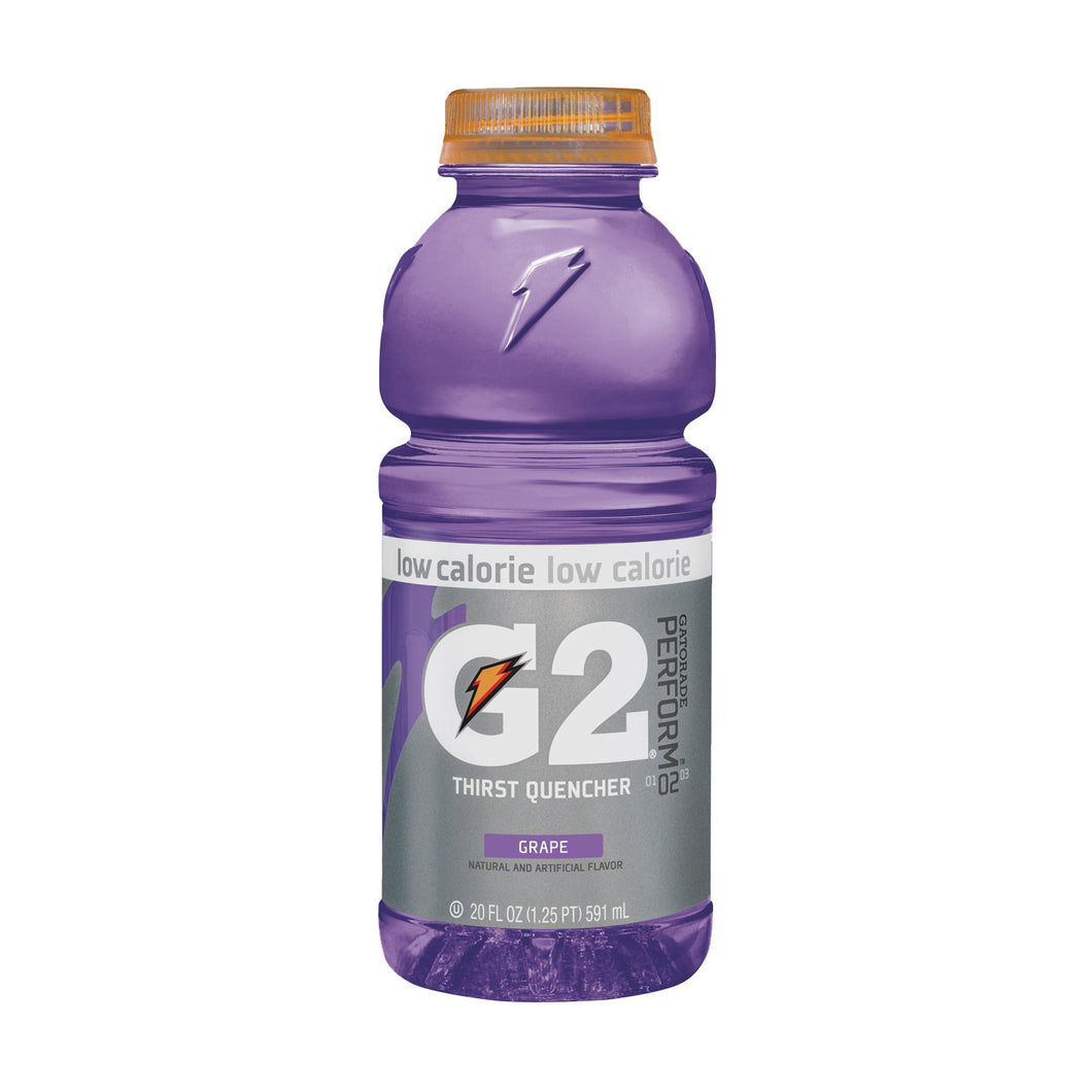 Gatorade 20406 Thirst Quencher Sports Drink, Liquid, Grape Flavor, 20 oz Bottle