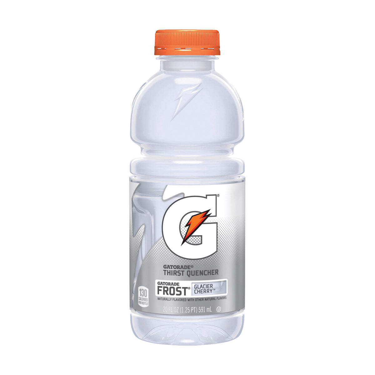 Gatorade 10247 Sports Drink, Liquid, Glacier Cherry Flavor, 20 oz Bottle