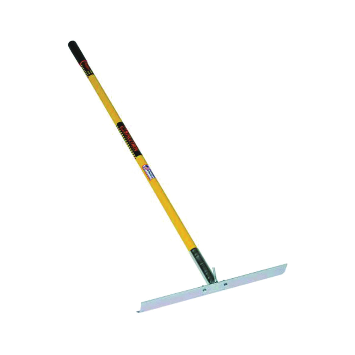 Structron S600 Power Series 73310 Concrete Placer Tool with Hook, 61 in OAL, 3-1/4 in L Tine, Fiberglass Handle