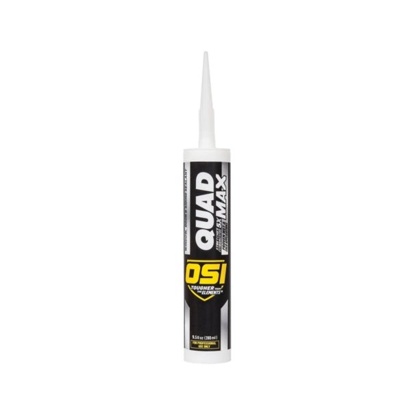 OSI QUAD MAX 1868688 Sealant, White 004, -14 to 158 deg F, 9.5 oz Cartridge