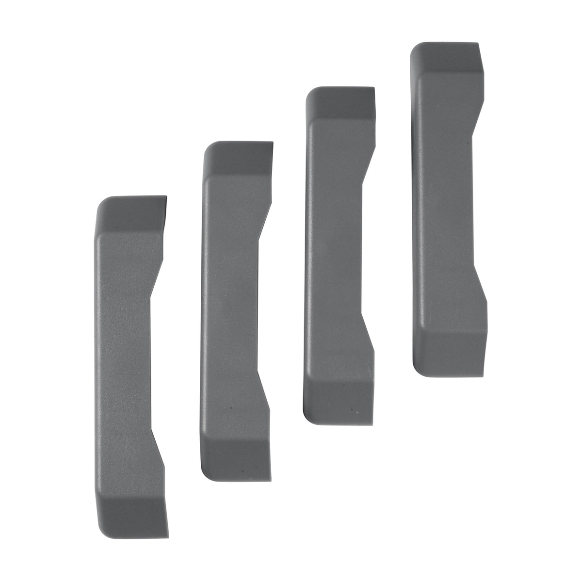 GLADIATOR GAACGE4PPM Channel End Cap, ABS, Charcoal, For: GearTrack Channels