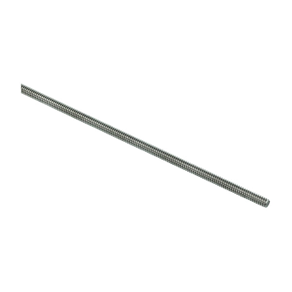 Stanley Hardware 4002BC Series N218-206 Threaded Rod, #10-24 Thread, 36 in L, Coarse Grade, Stainless Steel, UNC Thread