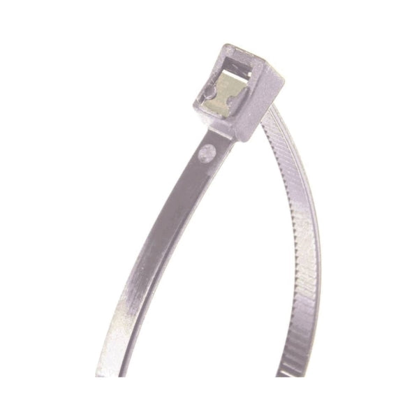 GB 45-308SC Cable Tie, Double-Lock Locking, 6/6 Nylon, Natural