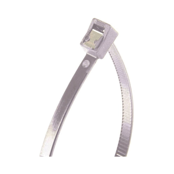 GB 45-314SC Cable Tie, Double-Lock Locking, 6/6 Nylon, Natural