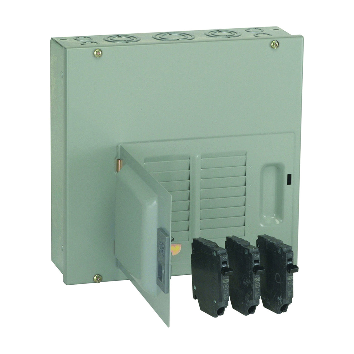 GE Industrial Solutions PowerMark Gold TLM TLM812SCUD1K Load Center, 125 A, 8 -Space, 16 -Circuit, NEMA 1 Enclosure