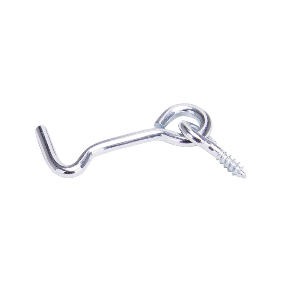 ProSource Gate Hook and Eye, 1/8 in Dia Wire, 1-1/2 in L, Steel