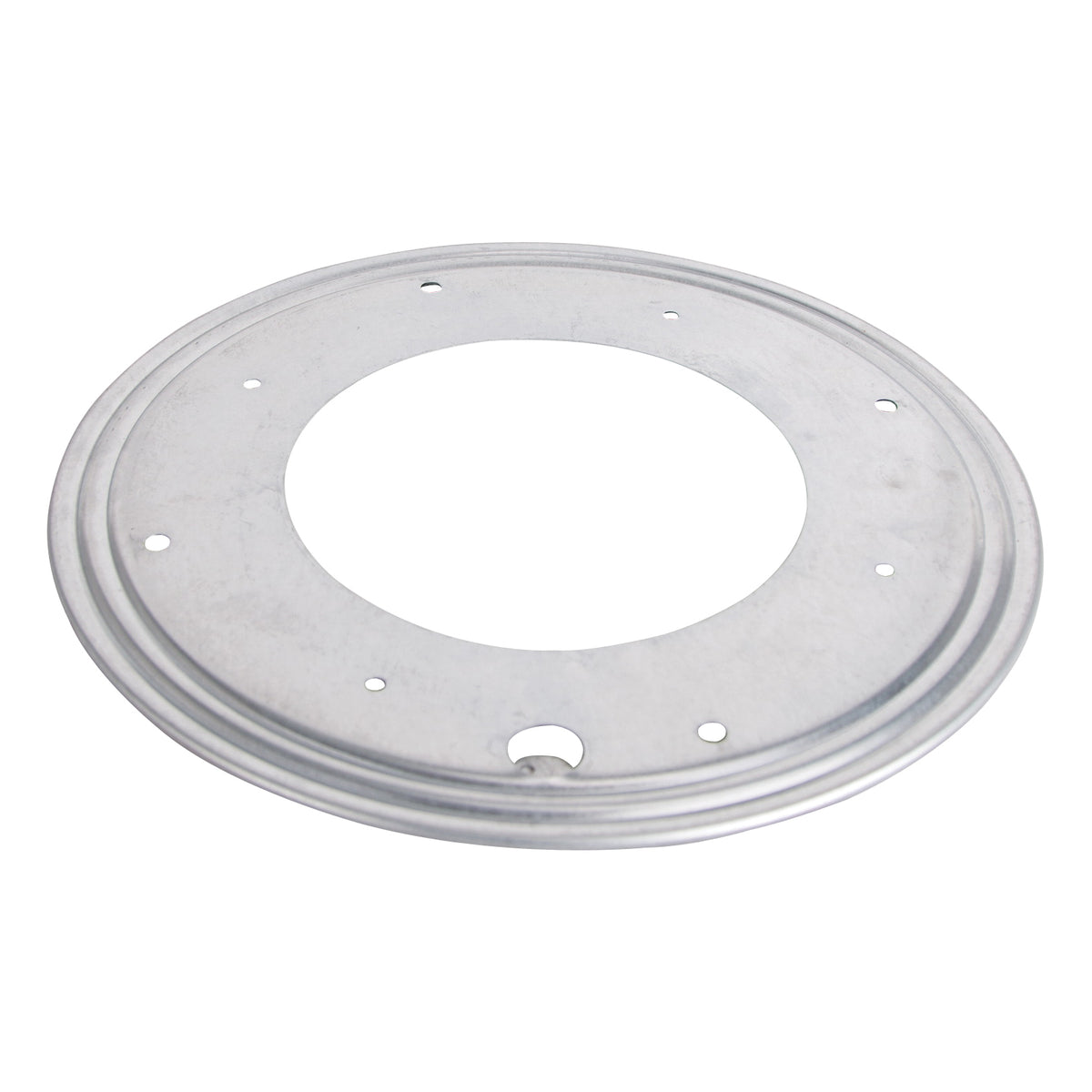 ProSource JC-L03-PS Lazy Susan Turntable Ball Bearing, 1000 lb, 12 in Dia, Steel Shelf, Silver, Zinc