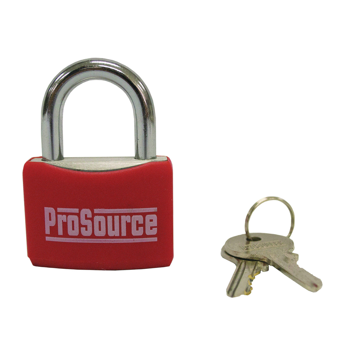 ProSource Y-40AP Padlock, Steel Shackle, Aluminum Body