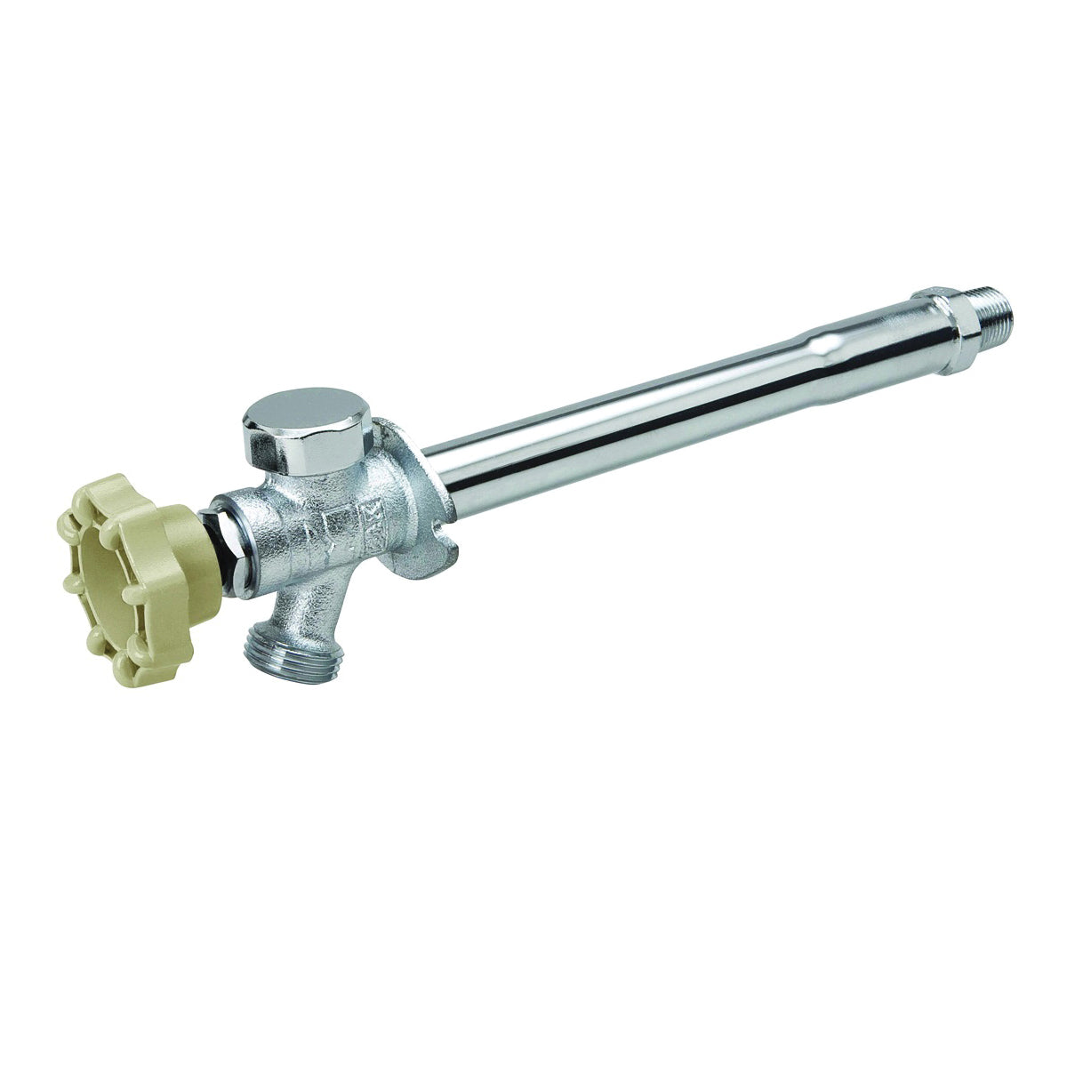 B &amp; K 104-825HC Anti-Siphon Frost-Free Sillcock Valve, 1/2 x 3/4 in Connection, MPT x Hose, 125 psi Pressure, Brass Body