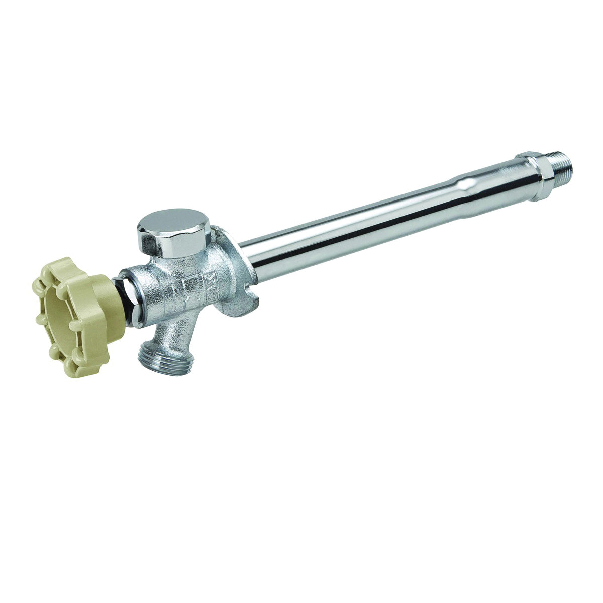 B &amp; K 104-827HC Anti-Siphon Frost-Free Sillcock Valve, 1/2 x 3/4 in Connection, MPT x Hose, 125 psi Pressure, Brass Body