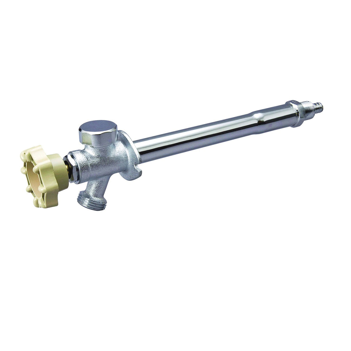 B &amp; K 104-845HC Anti-Siphon Frost-Free Sillcock Valve, 1/2 x 3/4 in Connection, MPT x Hose, 125 psi Pressure, Brass Body