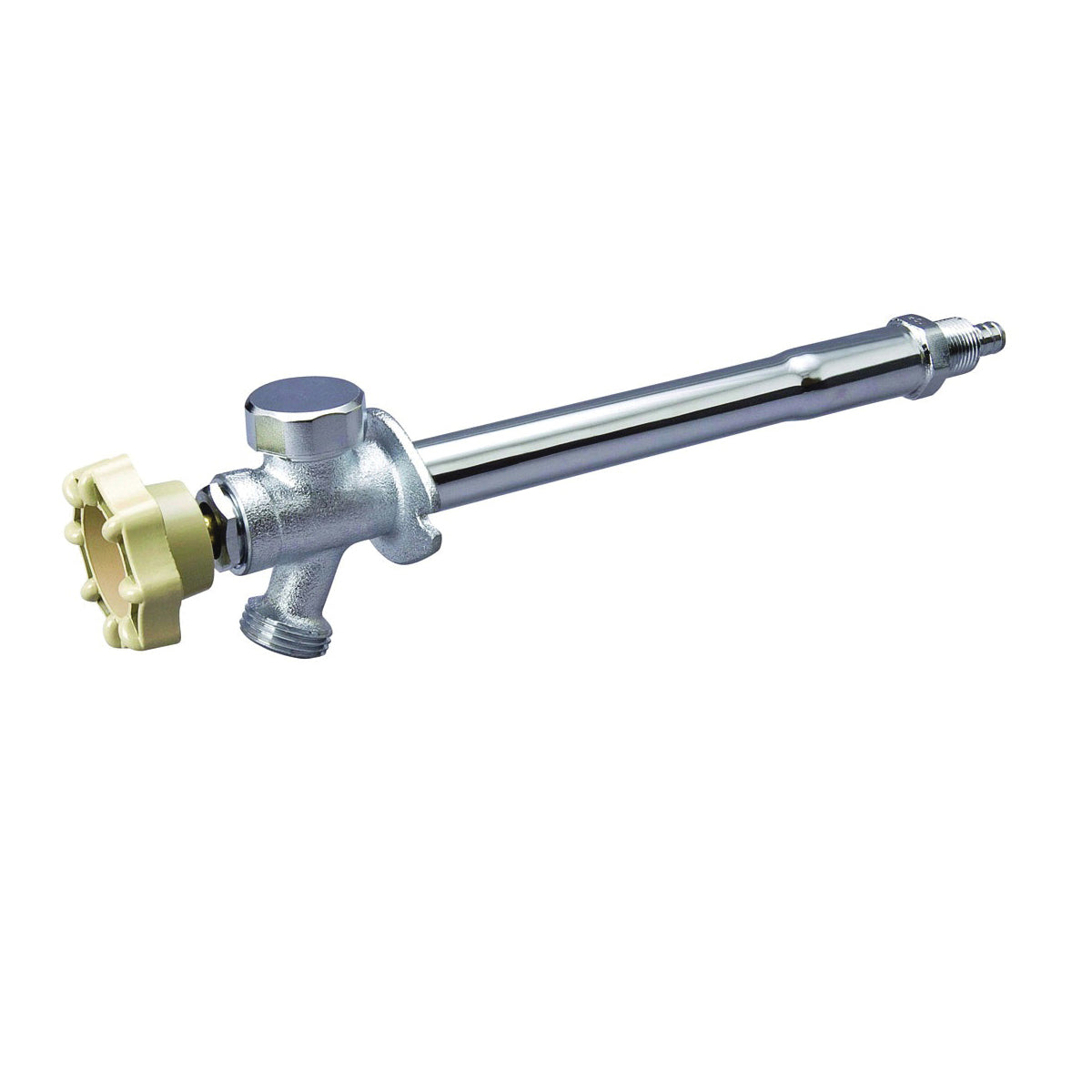 B &amp; K 104-847HC Anti-Siphon Frost-Free Sillcock Valve, 1/2 x 3/4 in Connection, MPT x Hose, 125 psi Pressure, Brass Body