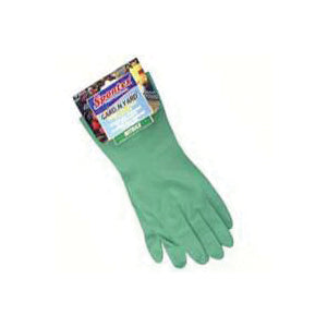 SPONTEX 10721 Protective Gloves, S, Green