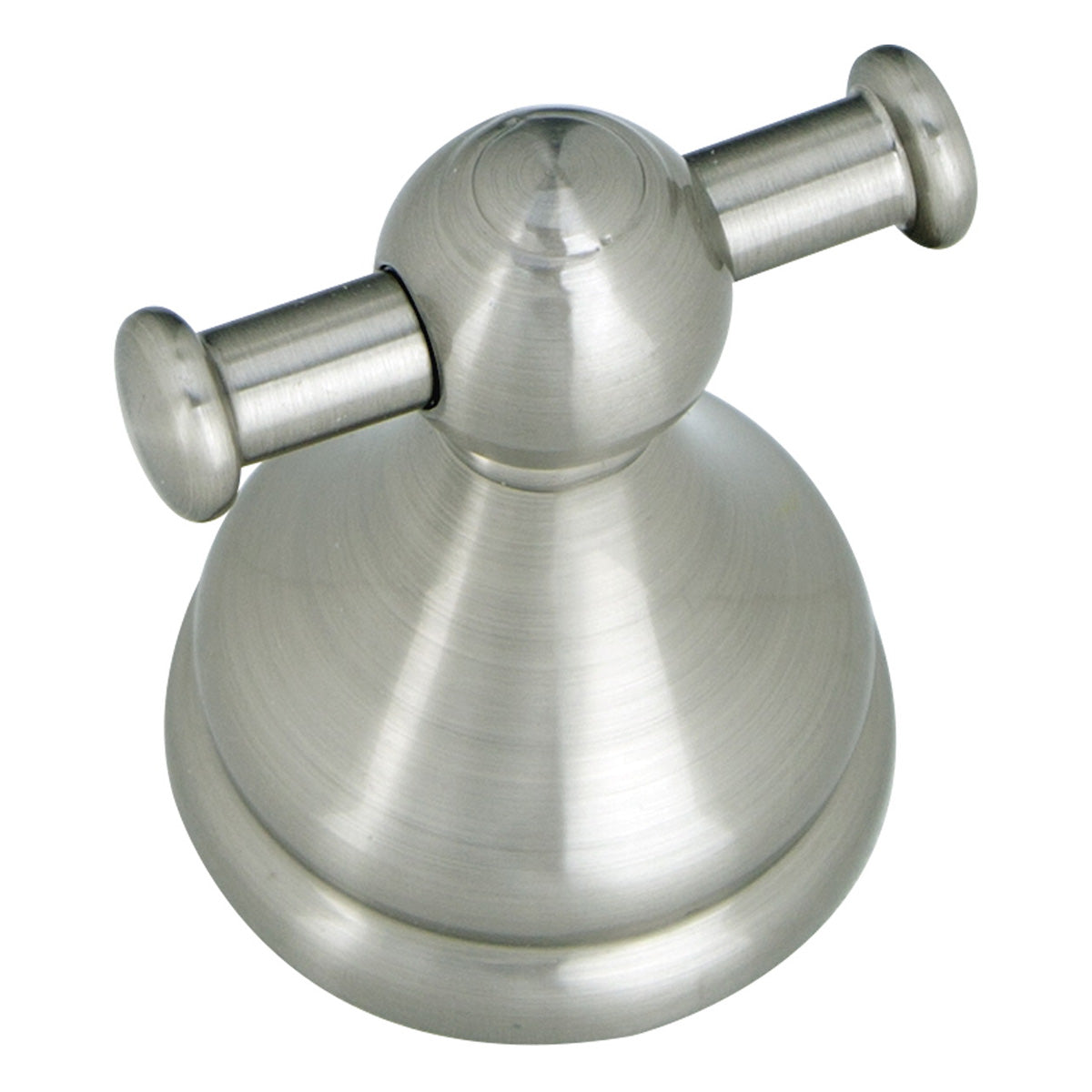 Boston Harbor L5053-13B-10-3L Double Robe Hook, 2-Hook, Zinc, Brushed Nickel, Wall Mounting