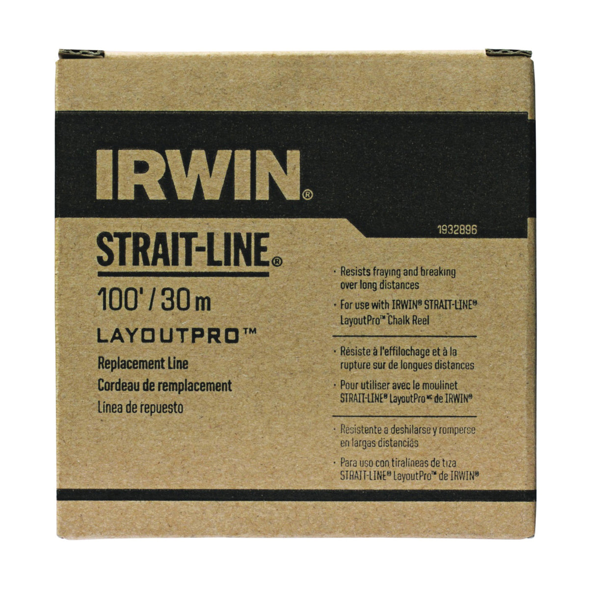 IRWIN 1932896 Replacement Line, 100 ft L Line