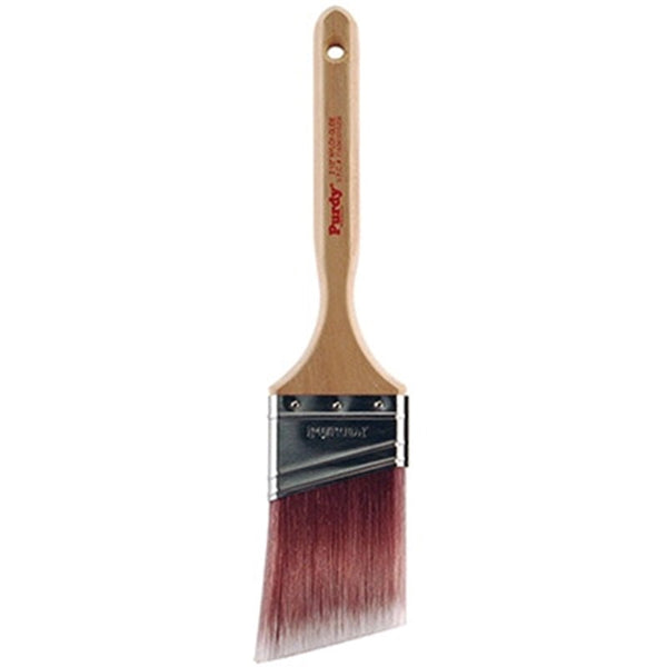 Purdy Nylox Glide 144152230 Paint Brush, 3 in W, Nylon Bristle, Fluted Handle