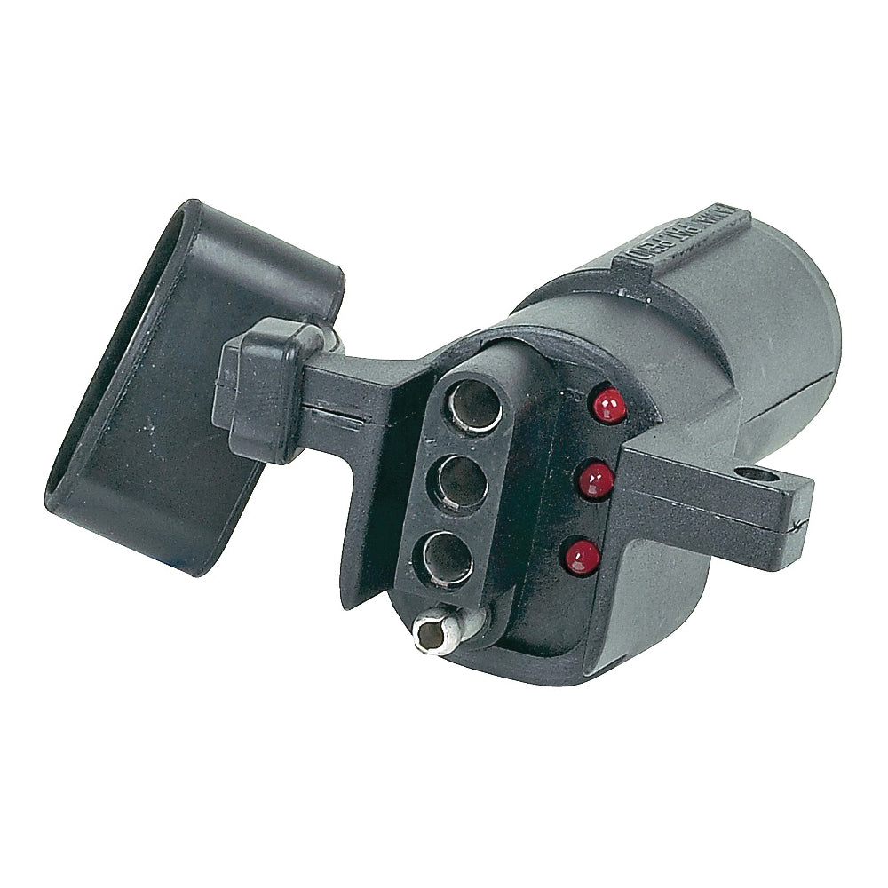 HOPKINS 47325 Trailer Adapter, 6-Pole, Plastic Housing Material