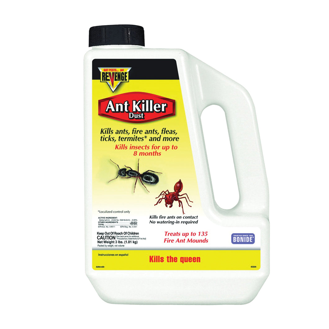 Bonide 45504 Ant Killer Dust, Solid, 3 lb