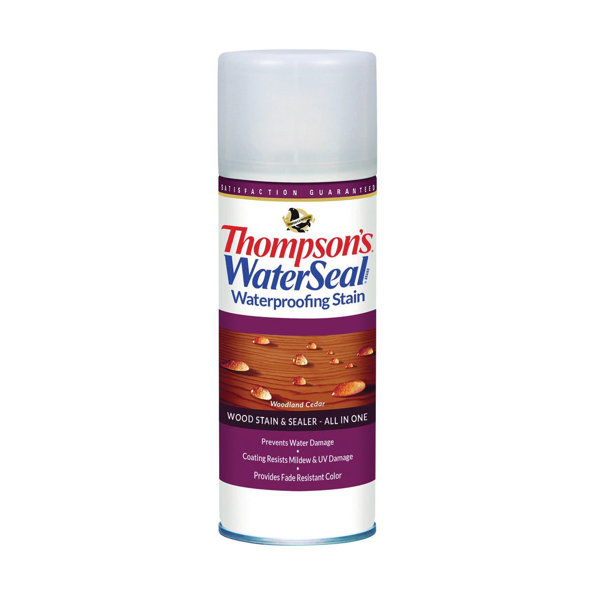 Thompson&#39;s WaterSeal TH.012551-18 Waterproofing Stain, Harvest Gold, Liquid, 11.75 oz, Aerosol Can